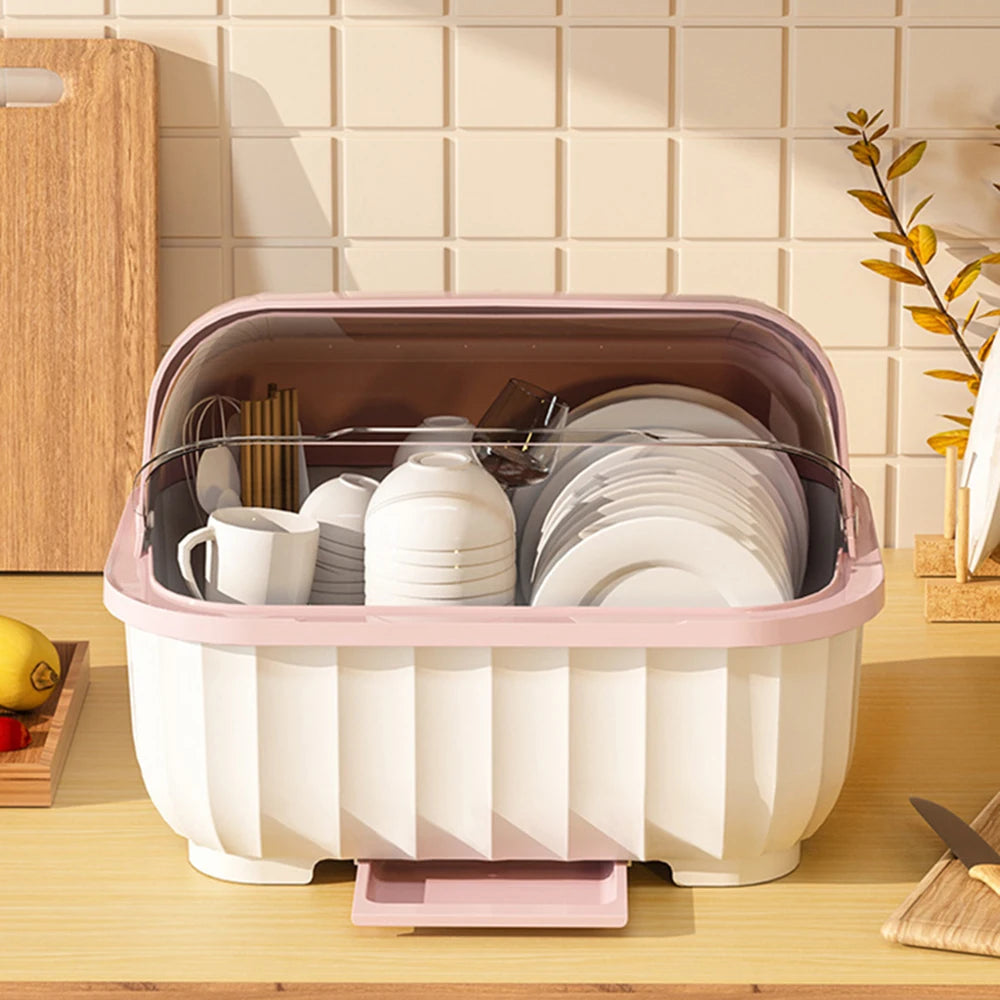 Cabinet with lid, bowl box for storing dishes, dishes