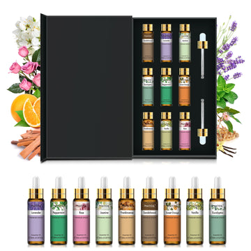 9pcs Essential Oil Lavender Jasmine