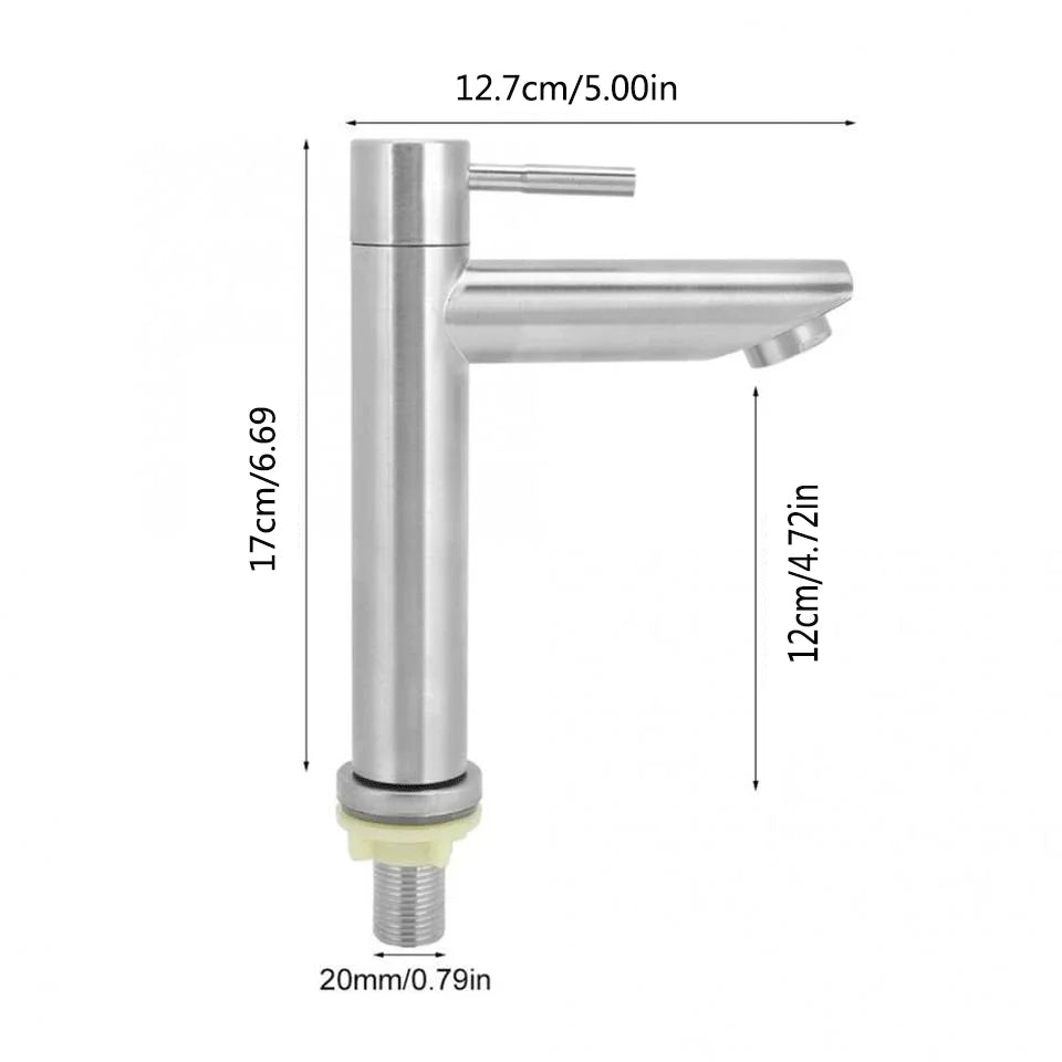 A Stainless Steel Washbasin