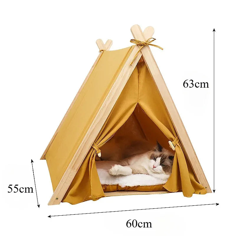 Pet Tent House Foldable and Removable Portable
