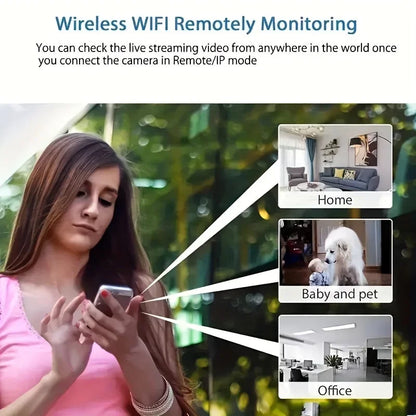 1080P HD Mini WiFi Camera Indoor Safety Security
