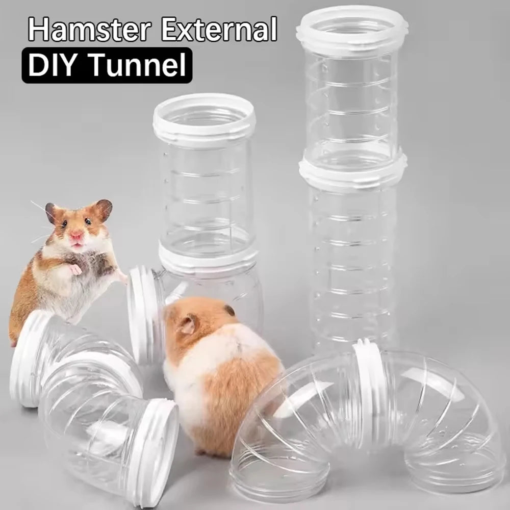 Hamster cage renovation external pipeline