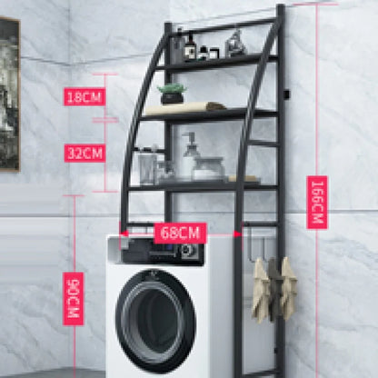 Household Multi functional bathroom floor storage
