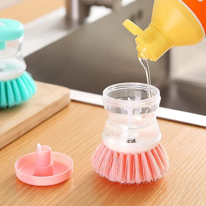 Kitchen Wash Pot Dish Brush Washing