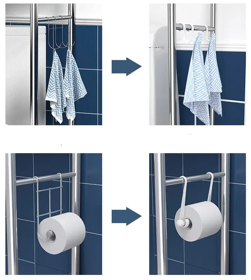 Bathroom Toilet Shelves Storage Rack