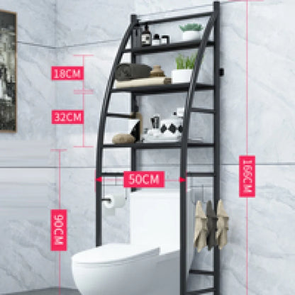 Household Multi functional bathroom floor storage