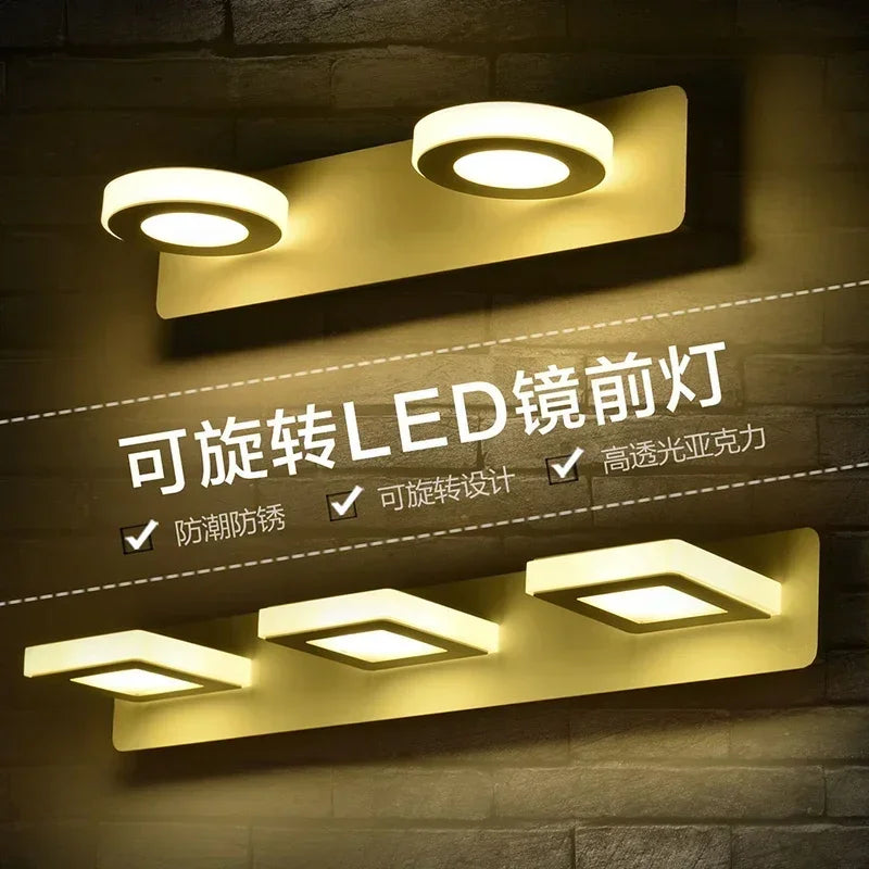 Bathroom Mirror Headlight LED