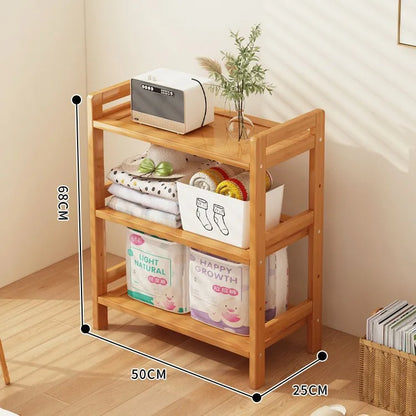 Kitchen shelf, floor standing multi-layer product