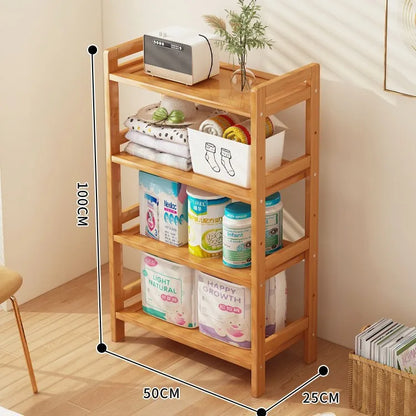 Kitchen shelf, floor standing multi-layer product