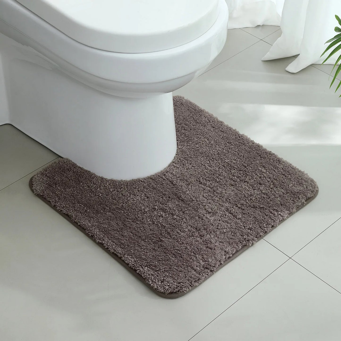 A small bathroom mat, non-slip