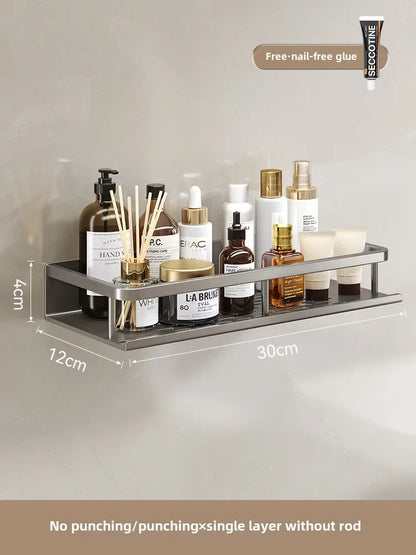Bathroom storage rack