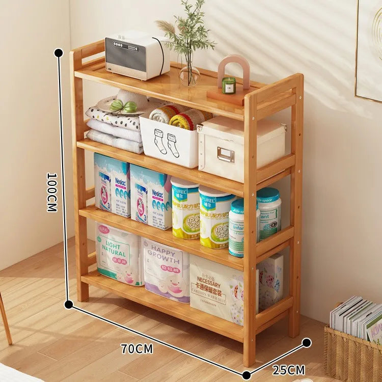 Kitchen shelf, floor standing multi-layer product