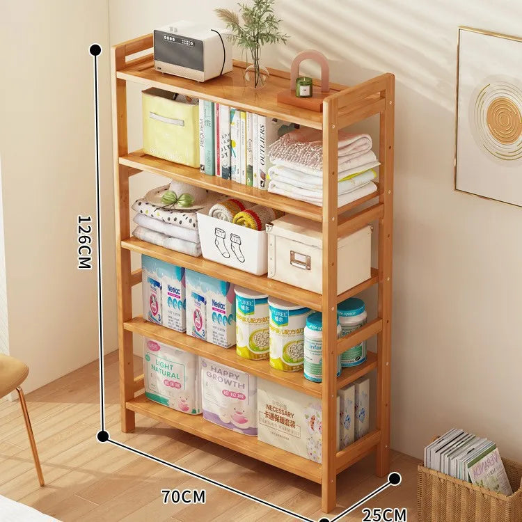 Kitchen shelf, floor standing multi-layer product