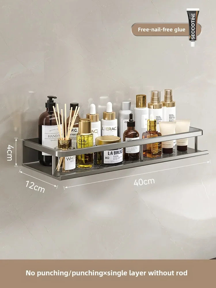 Bathroom storage rack