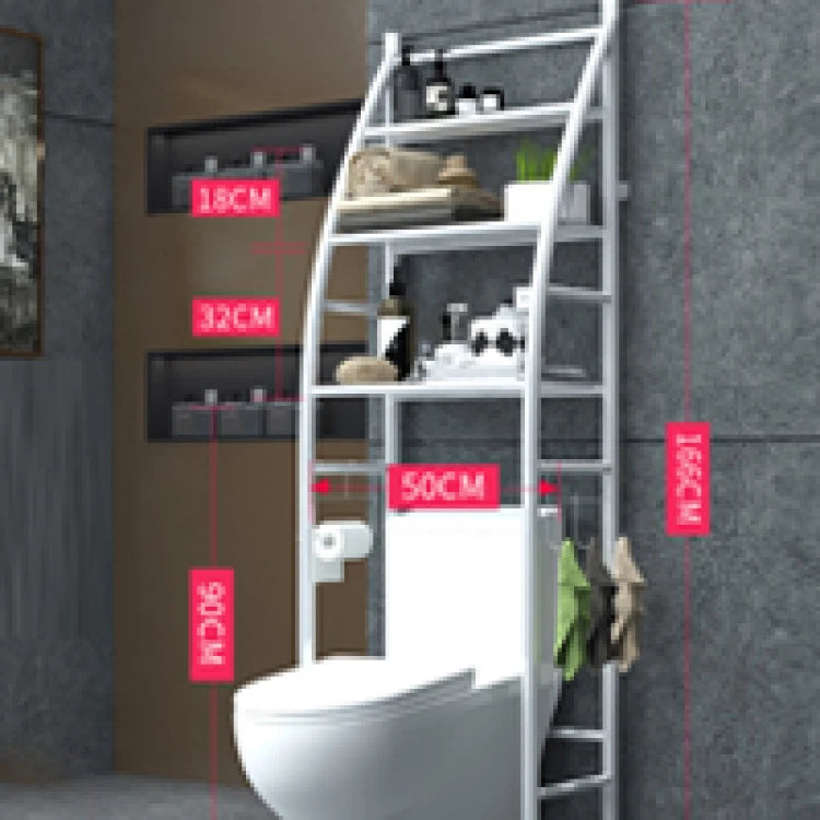 Household Multi functional bathroom floor storage