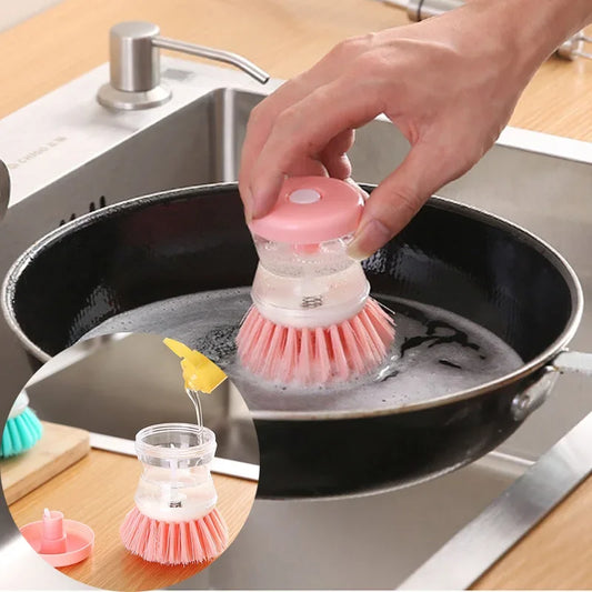 Kitchen Wash Pot Dish Brush Washing