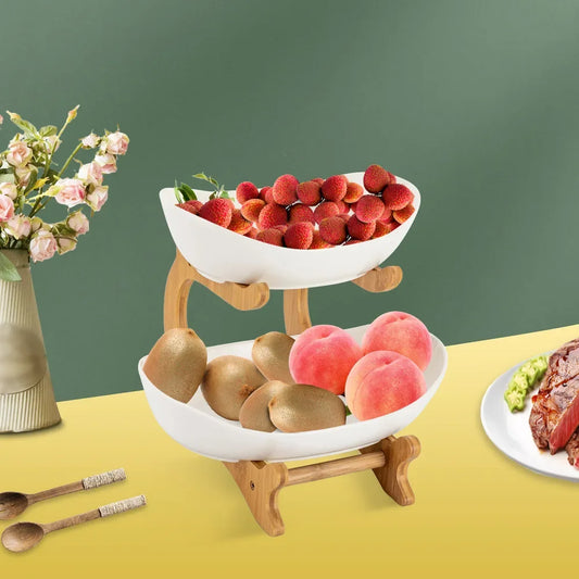 Anti-slip Fruit Basket Rack.