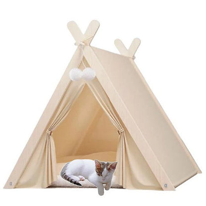 Pet Tent House Foldable and Removable Portable