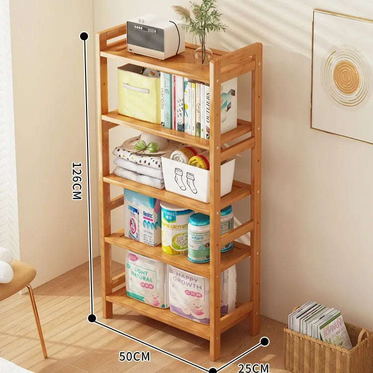 Kitchen shelf, floor standing multi-layer product