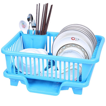 Kitchen Drainage Rack With Drainer Board Countertop
