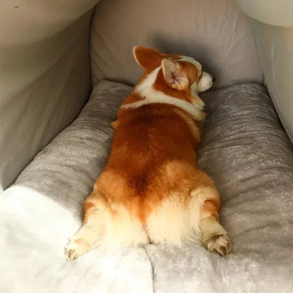 Warm Winter Cat Dog Bed Mat Deep Sleep Tent