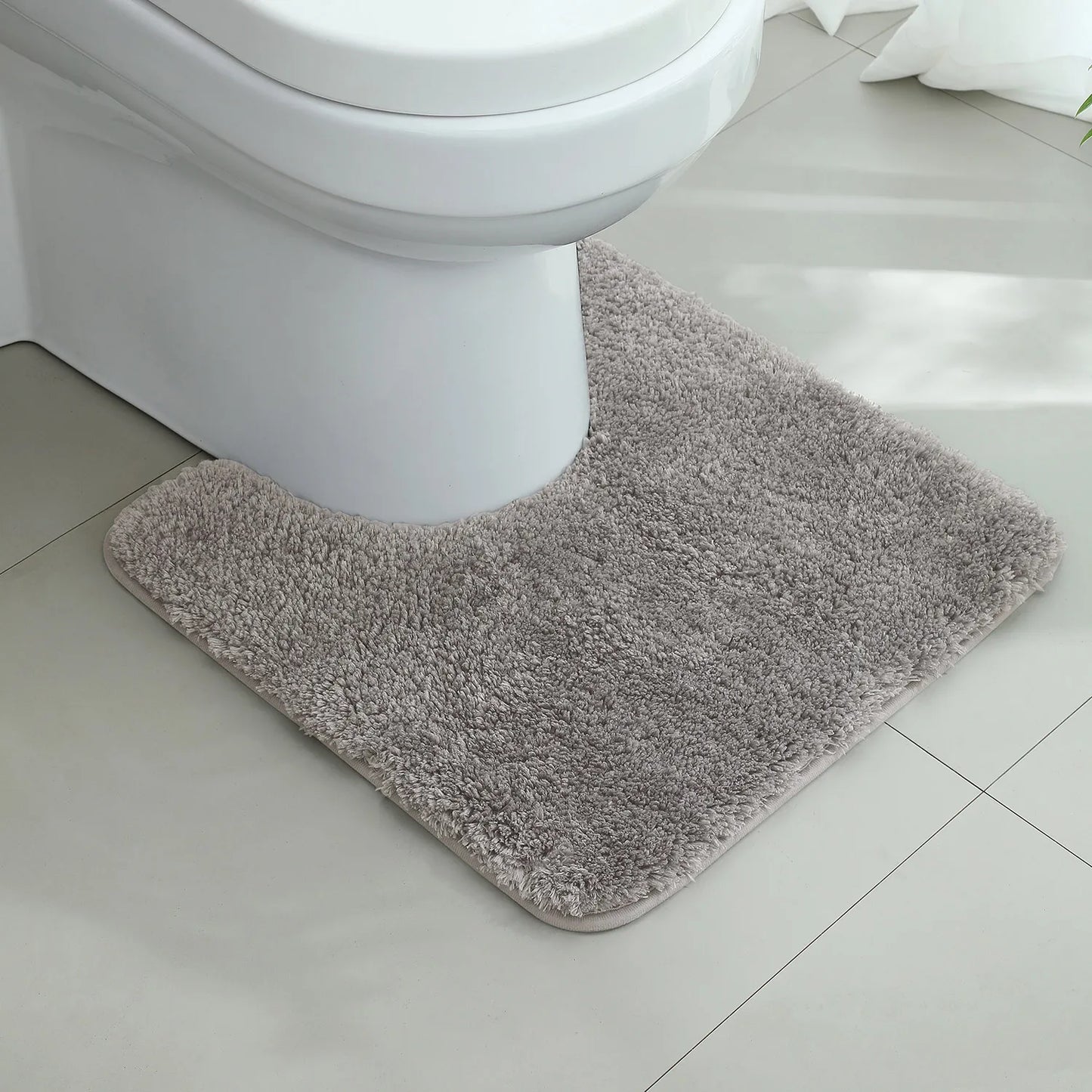 A small bathroom mat, non-slip