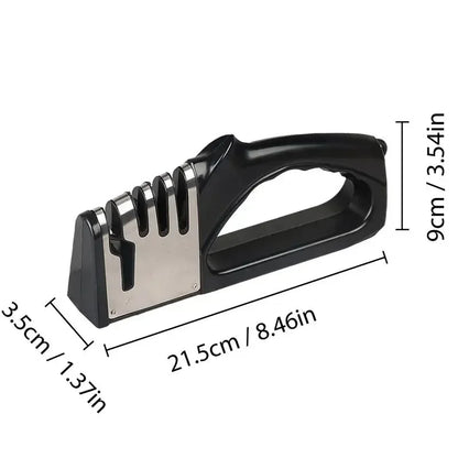 Kitchen 4 Segment Knife Sharpener Multifunctional Portable