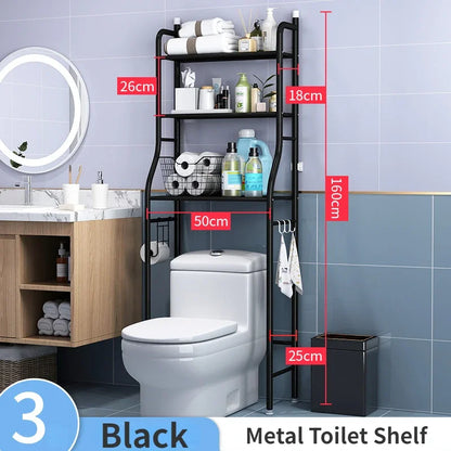 Bathroom Toilet Shelves Storage Rack