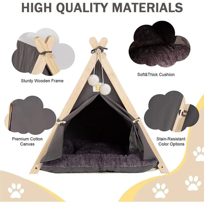 Pet Tent House Foldable and Removable Portable