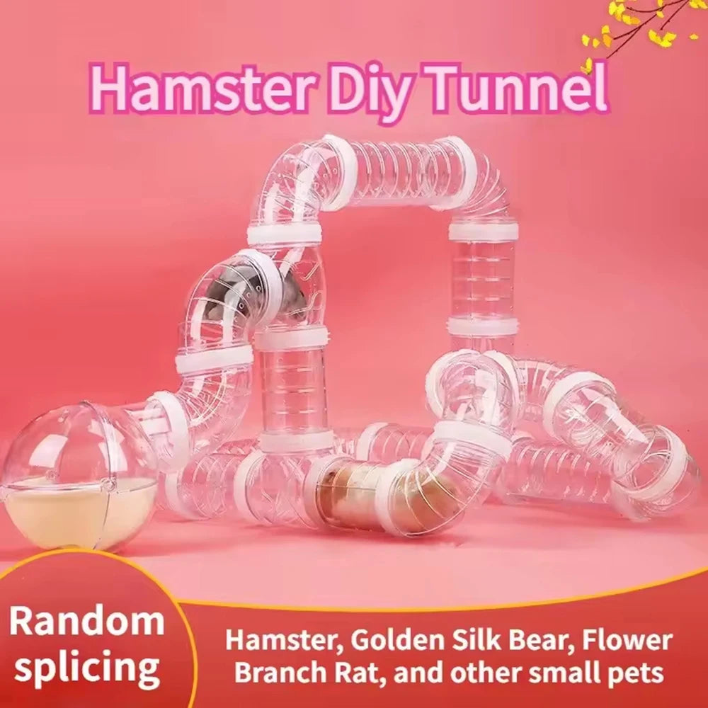 Hamster cage renovation external pipeline