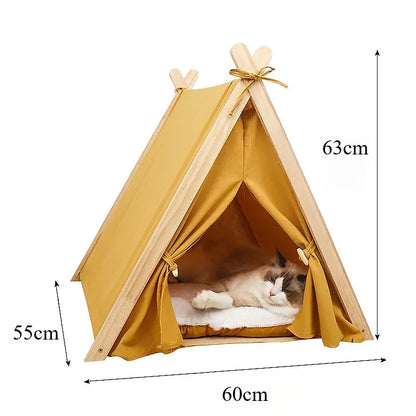 Pet Tent House Foldable and Removable Portable