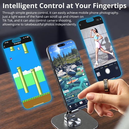 Smart Ring with Display Screen and Touch