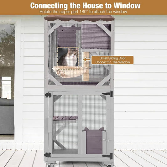 Catio Outdoor Cat Enclosure